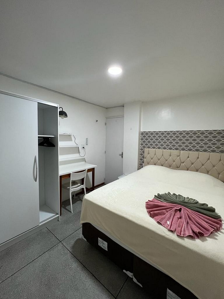 APÊ 102, 2 QUARTOS, TÉRREO | WI-FI 600MB | RESIDENCIAL JC, u