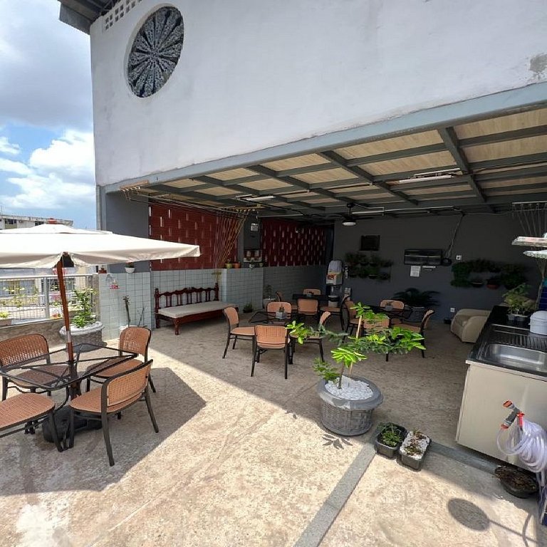 Apê 102, 2 quartos, Térreo | WiFi | JC STAYS