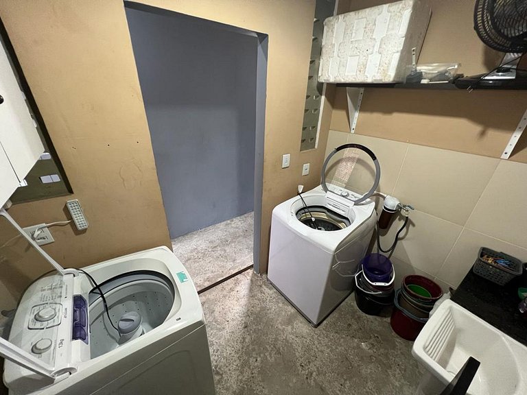 Apê 102, 2 quartos, Térreo | WiFi | JC STAYS