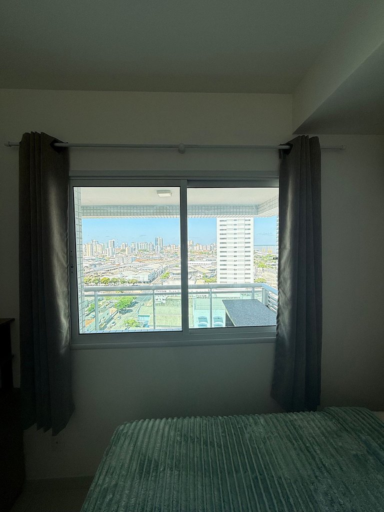 apê mandarim belém, 11º andar-wifi-garagem-piscina