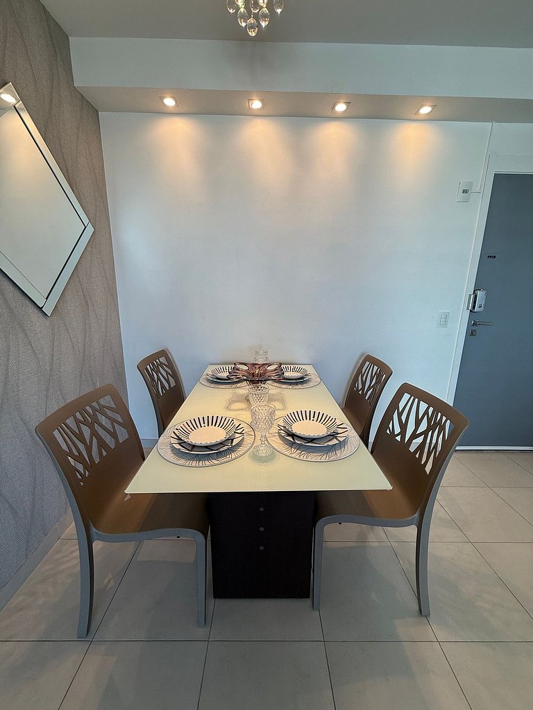 apê mandarim belém, 11º andar-wifi-garagem-piscina