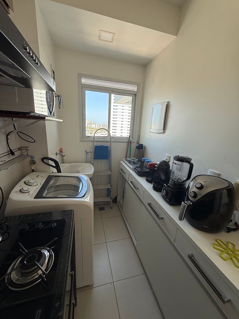 apê mandarim belém, 11º andar-wifi-garagem-piscina