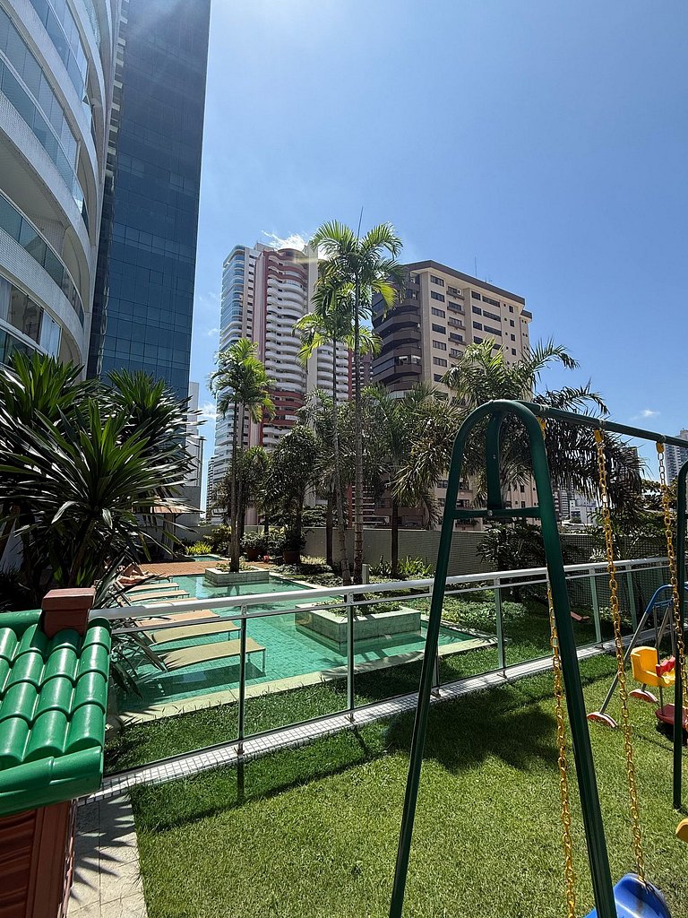 apê mandarim belém, 11º andar-wifi-garagem-piscina