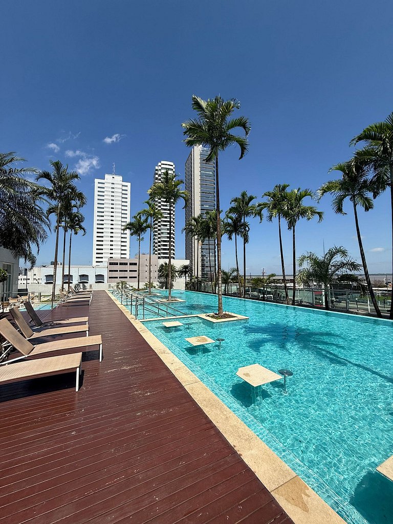 apê mandarim belém, 11º andar-wifi-garagem-piscina