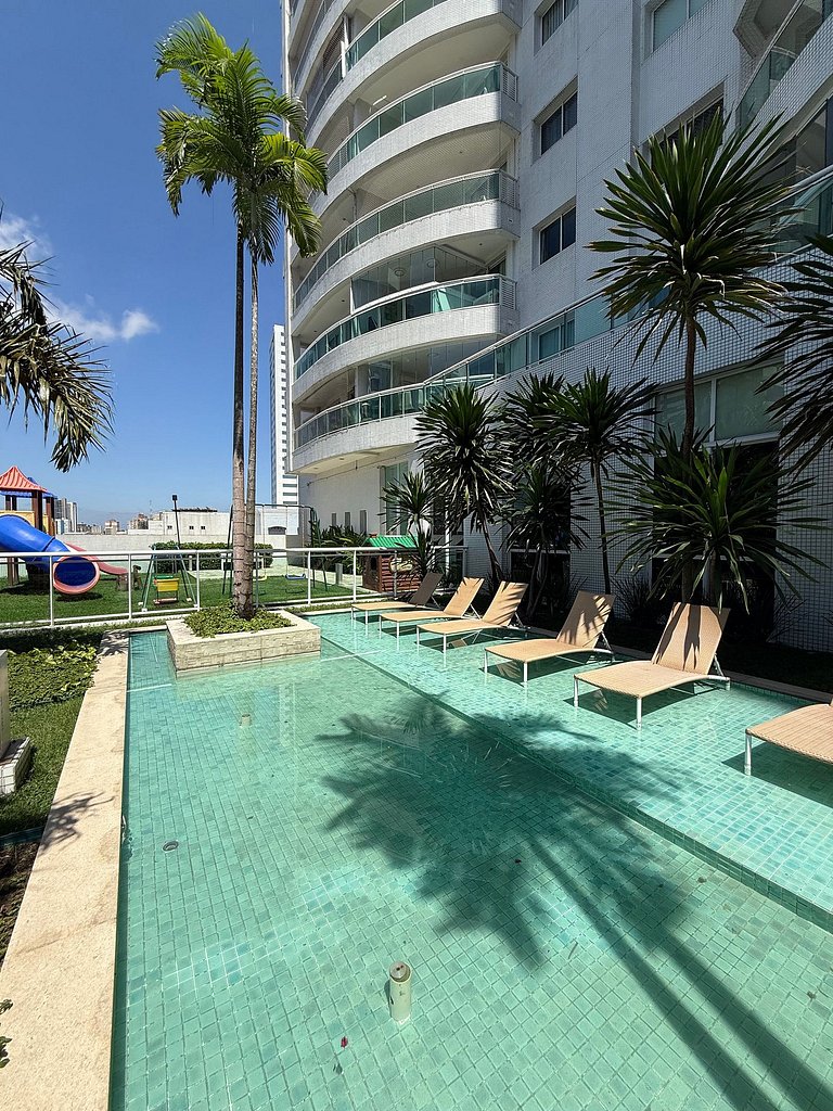 apê mandarim belém, 11º andar-wifi-garagem-piscina
