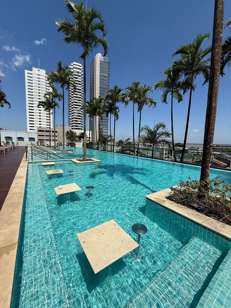 apê mandarim belém, 11º andar-wifi-garagem-piscina