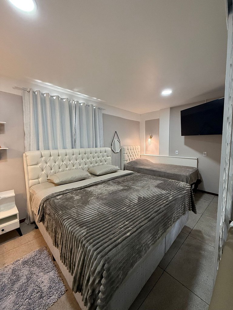 STUDIO 201 | WIFI 600MB | RESIDENCIAL JC, um lugar para fica