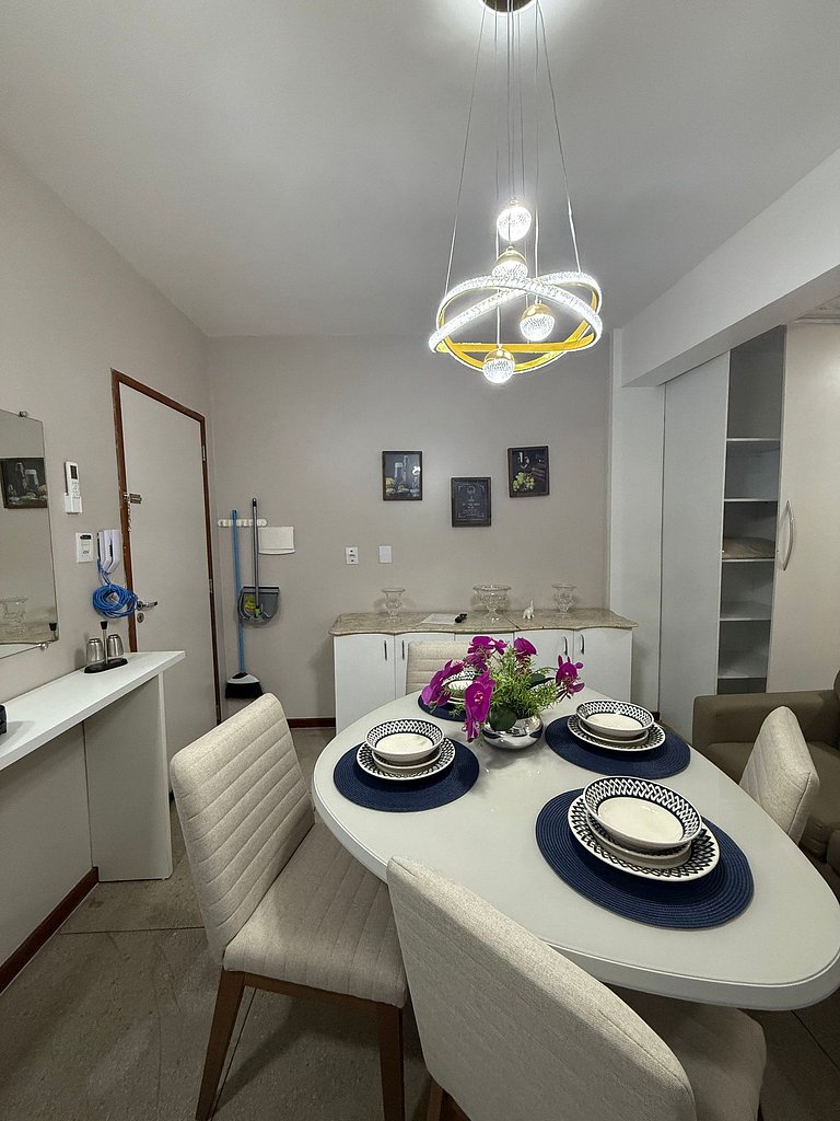 STUDIO 201 | WIFI 600MB | RESIDENCIAL JC, um lugar para fica