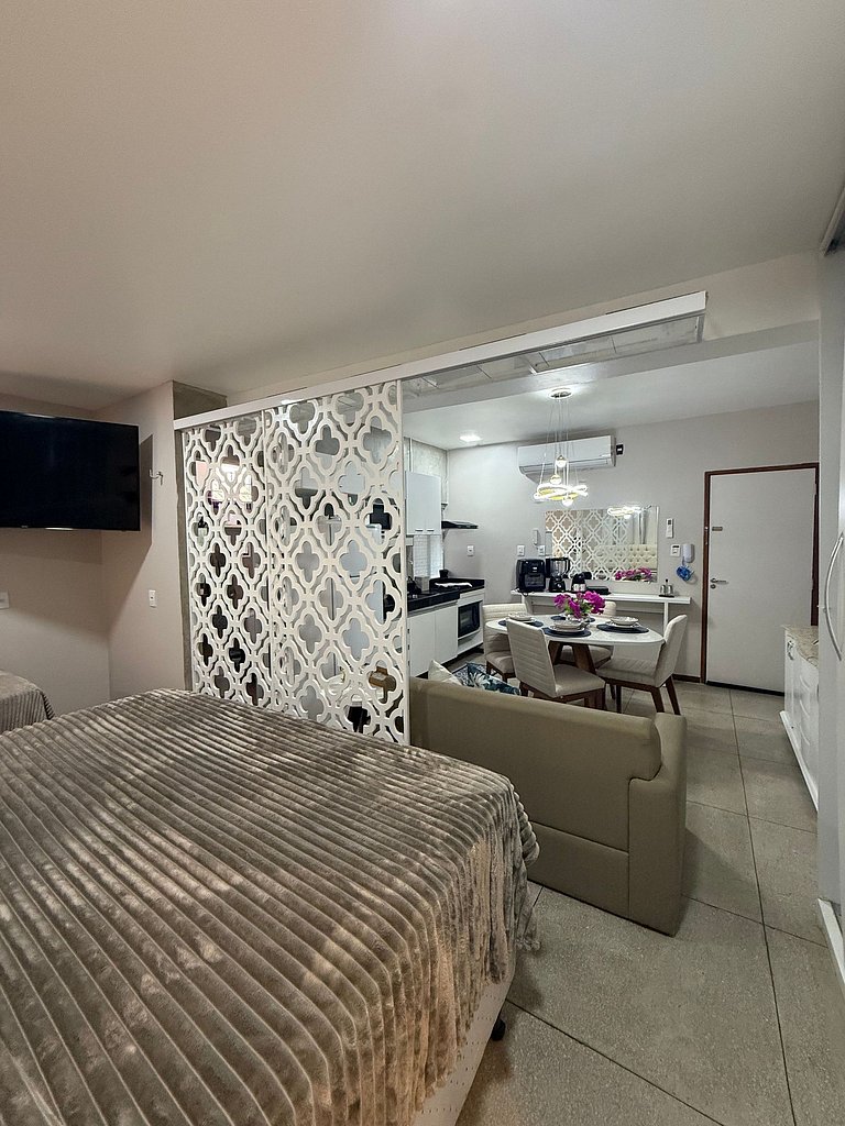 STUDIO 201 | WIFI 600MB | RESIDENCIAL JC, um lugar para fica