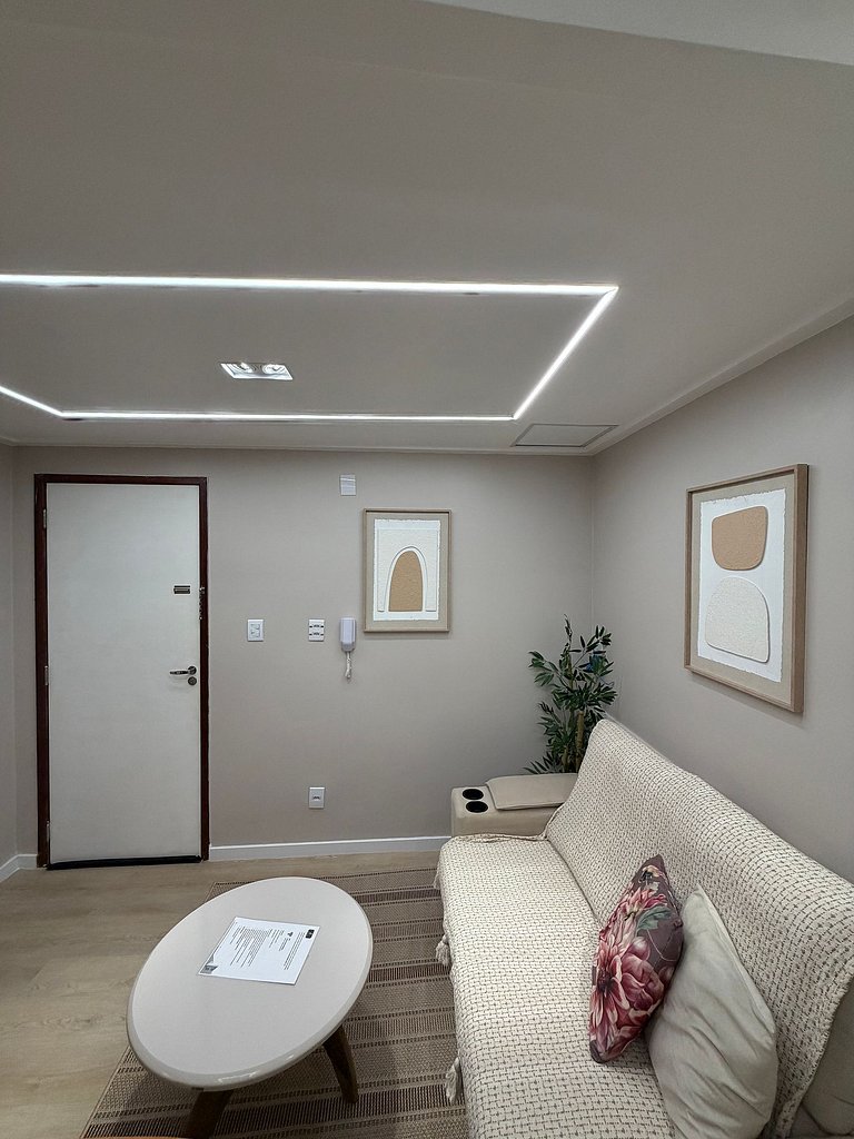 Apê 102, 2 quartos, Térreo | WiFi | JC STAYS